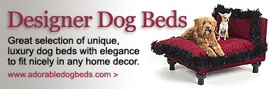 Adorable Designer Dog Beds