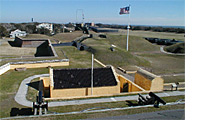 Fort Multrie in Sullivan's Island South Carolina